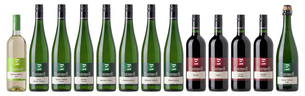 Ferienwohnung Am Weingut Eisenbock Strass  Екстер'єр фото